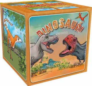 Obrázek z Pexeso BOX Dinosauři kreslené 